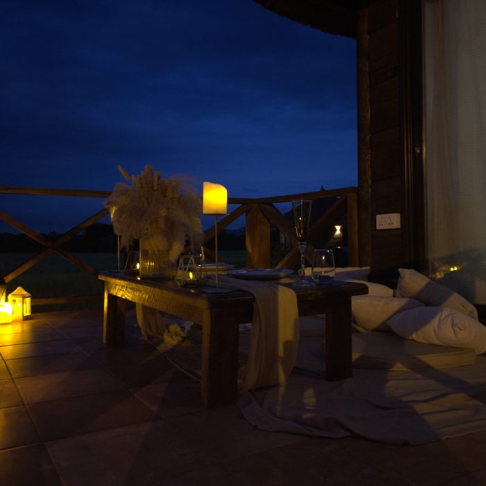 Stone Lodge Picnic Cabin